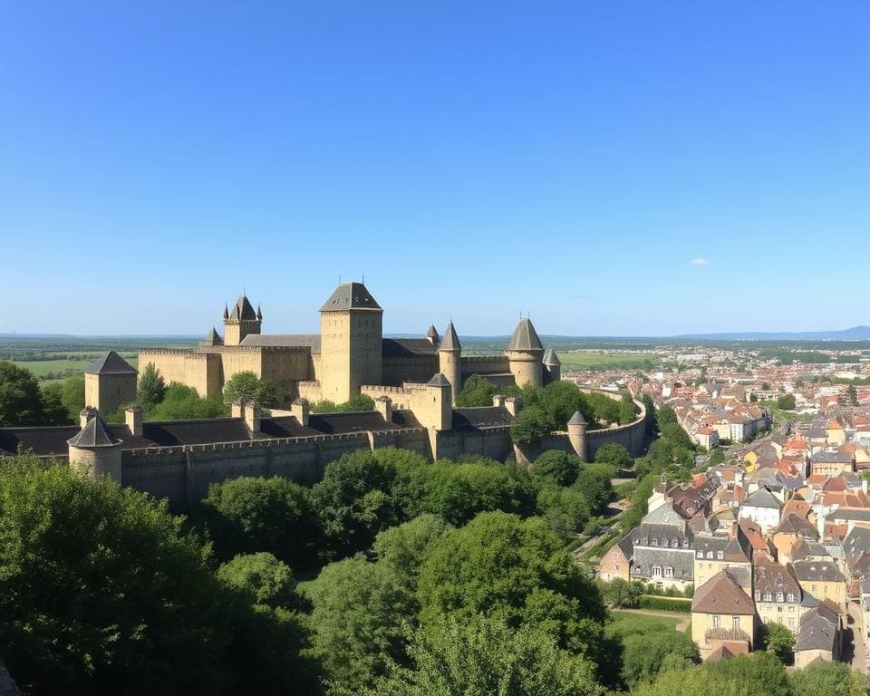 Bezienswaardigheden in de middeleeuwse stad Carcassonne