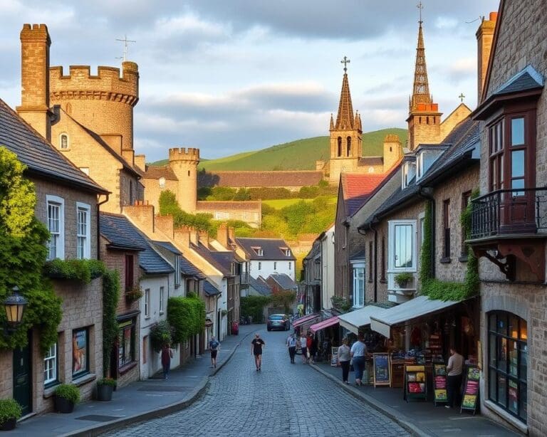 Bezienswaardigheden in de middeleeuwse stadjes van Ierland