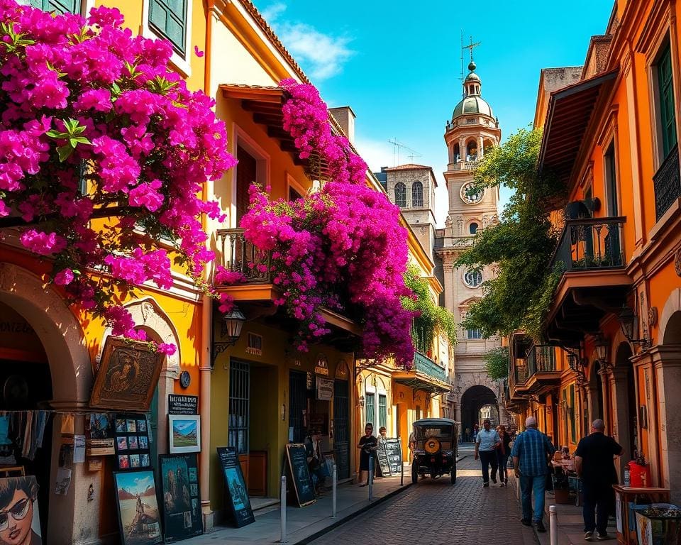 Bezienswaardigheden in de oude stad van Cartagena