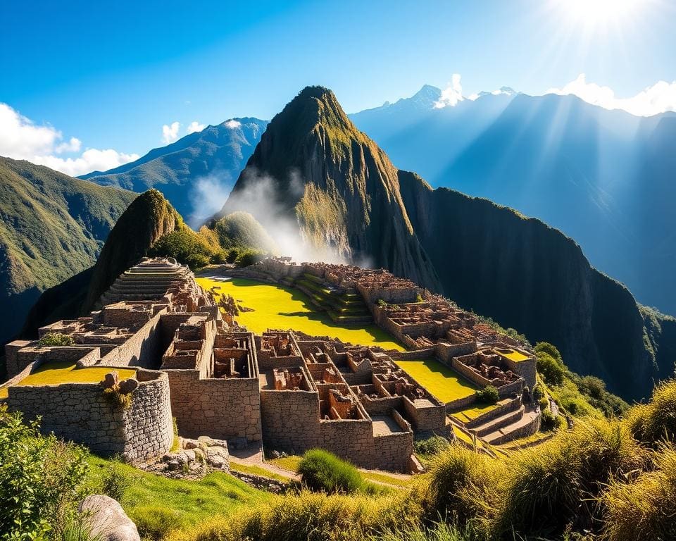 Bezienswaardigheden in de ruïnes van Machu Picchu