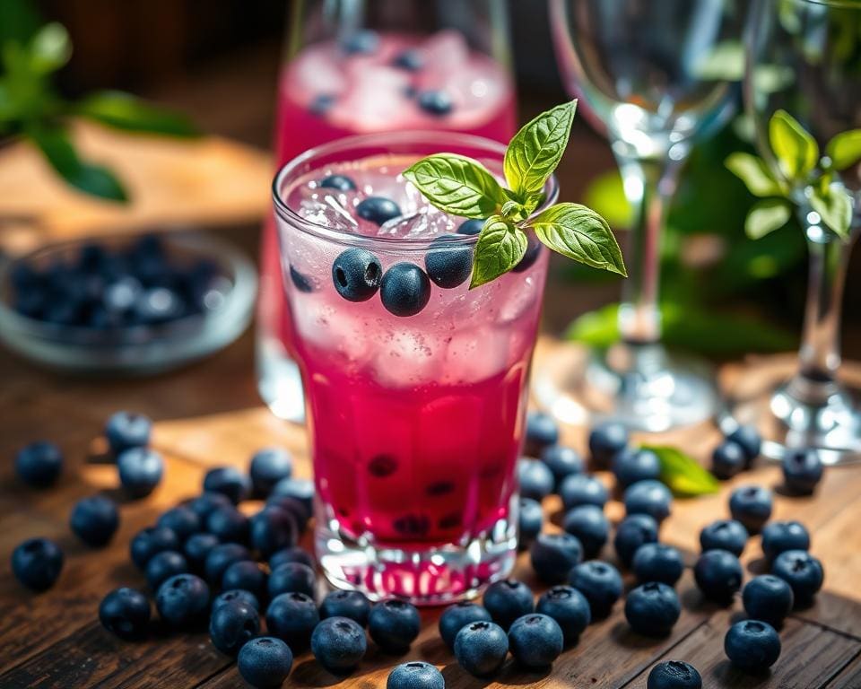 Blueberry Basil Smash: Een unieke cocktailervaring