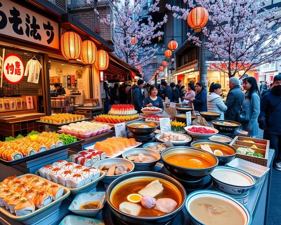 Diversiteit Japanse keuken