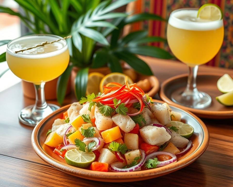 Eetgewoontes in Peru: ontdek ceviche en pisco sour