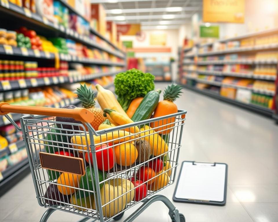 Efficiënt boodschappen doen met een plan