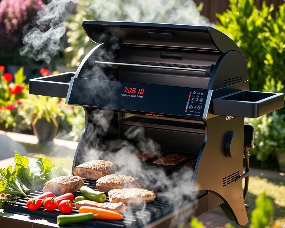 Elektrische BBQ’s met een geavanceerde grillstand