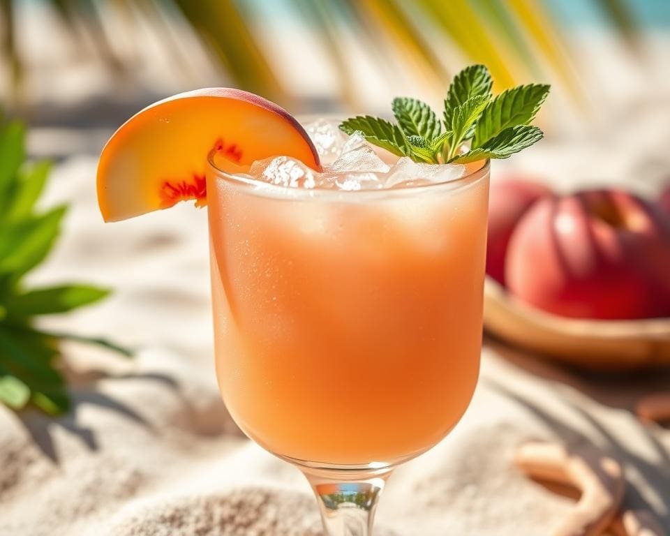 Frozen Peach Margarita: Een zomerse cocktailklassieker