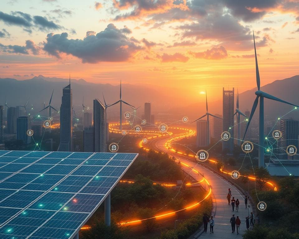 Hoe draagt blockchain bij aan energiedistributie?