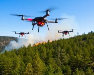 Hoe dragen drones bij aan detectie van bosbranden?