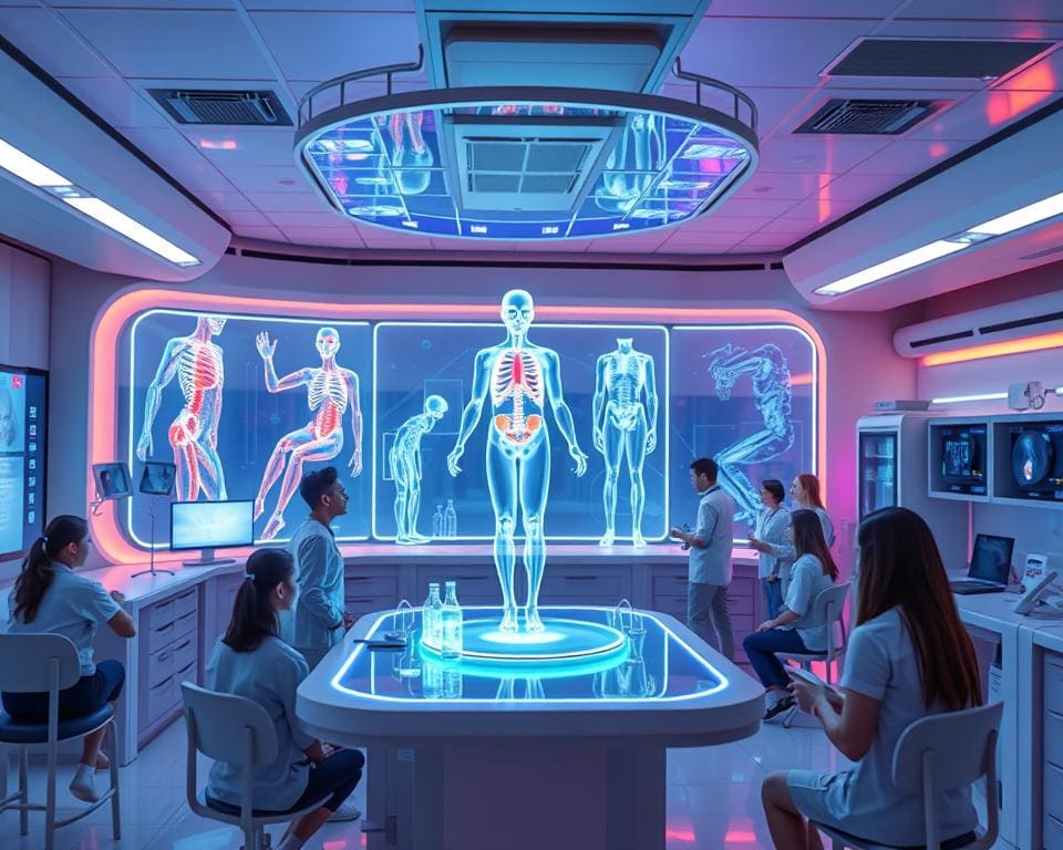 Hoe dragen holografische displays bij aan medische opleidingen?