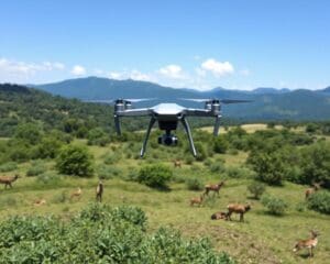 Hoe helpen drones bij bewaking van natuurgebieden?