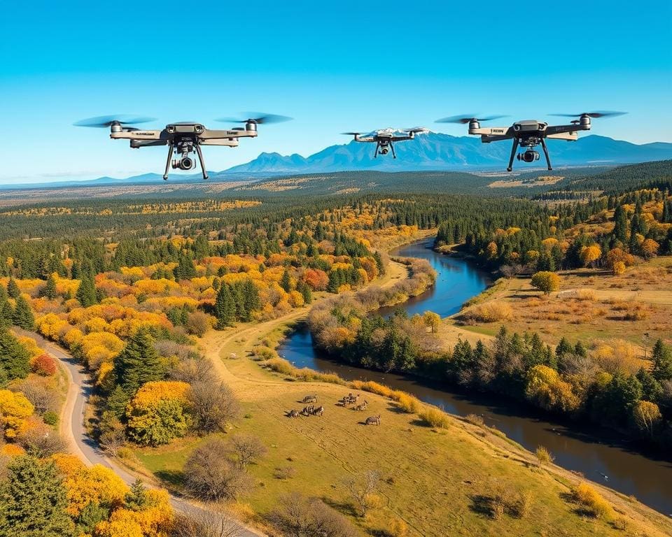 Hoe helpen drones bij natuurbehoud en monitoring?