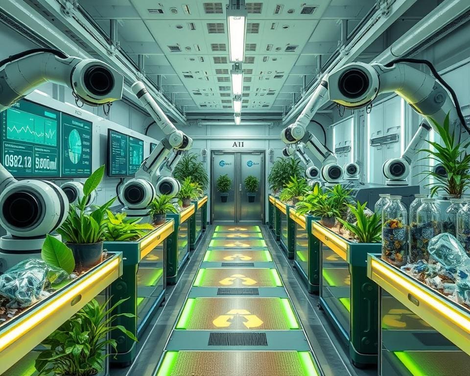 Hoe helpt AI in recyclingtechnologieën?