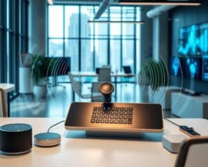 Hoe werkt spraakherkenning in slimme kantoorsystemen?