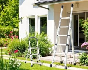 Inklapbare ladders voor huis en tuin voor compact opbergen