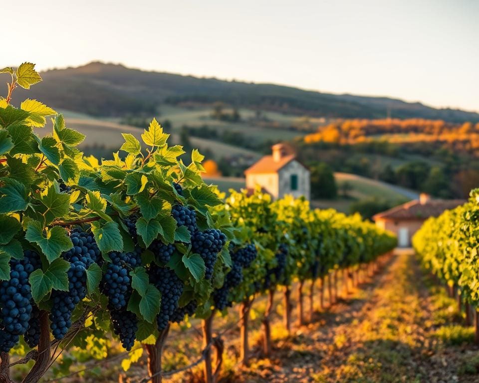 Merlot en lokale variëteiten uit Zuid-Frankrijk