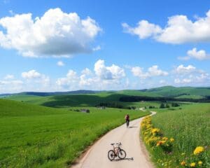 Ontspanning tijdens dagelijkse fietstochten