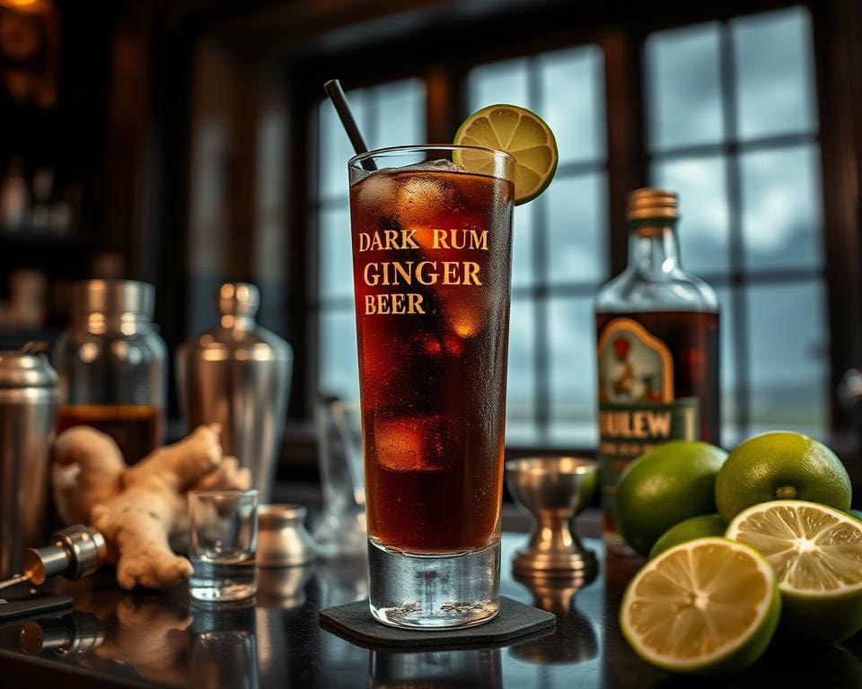 Recept Dark & Stormy Cocktail