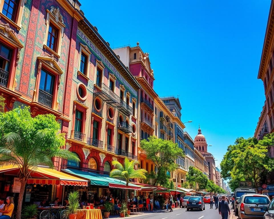 Reizen door de kleurrijke wijken van Buenos Aires