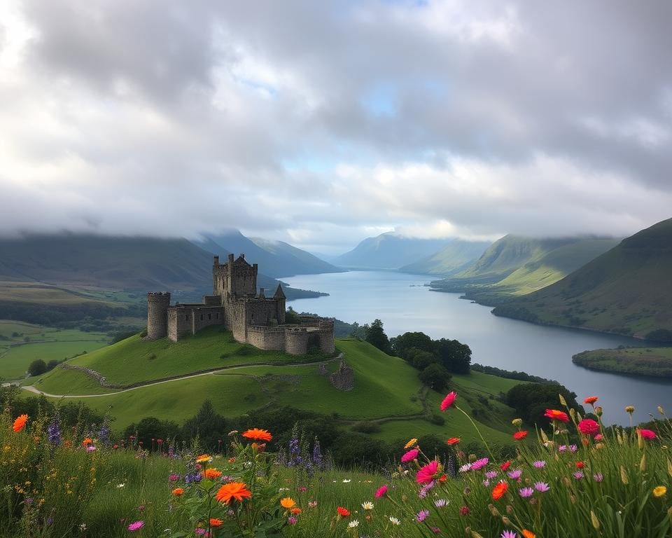 Reizen langs de iconische kastelen van Schotland