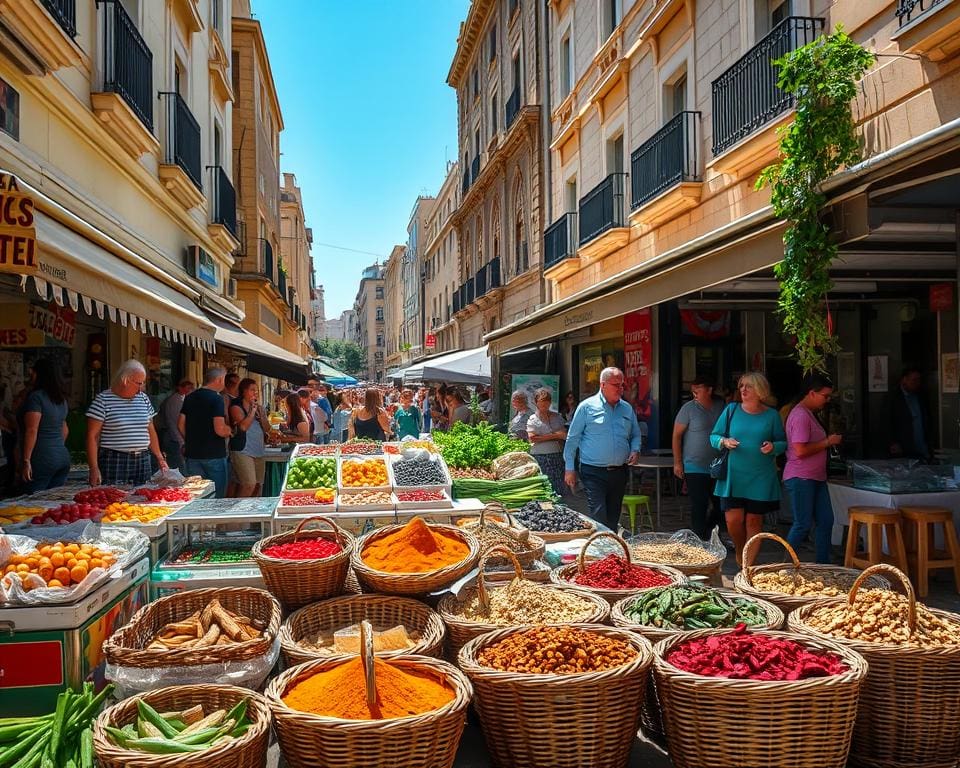 Reizen naar de levendige straatmarkten van Tel Aviv