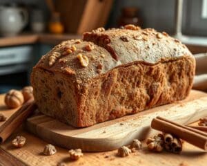 Roggebrood met walnoten en een vleugje kaneel