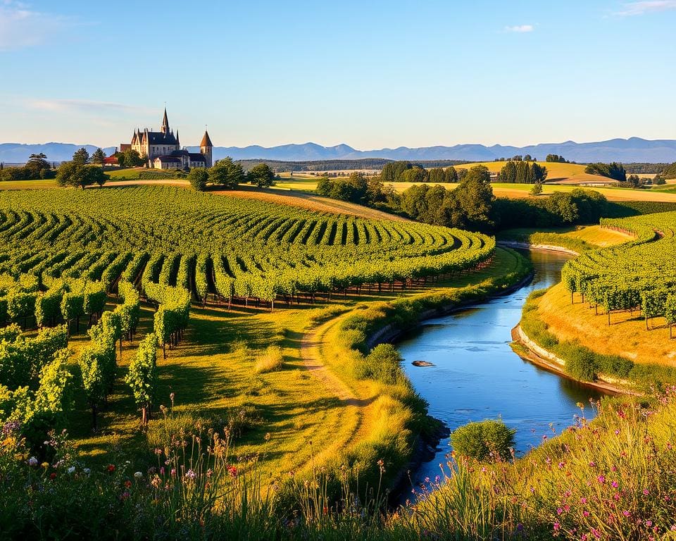 Schilderachtige landschappen Bourgogne