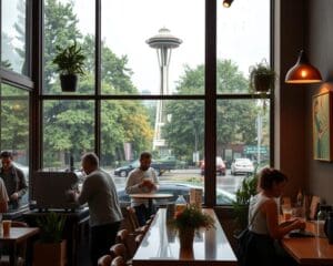 Seattle: koffiecultuur en natuur aan de horizon