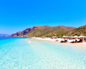 Stranden van Kreta: relaxen op witte zandstranden