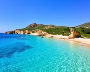 Stranden van Kreta: zonovergoten baaien en helderblauw water