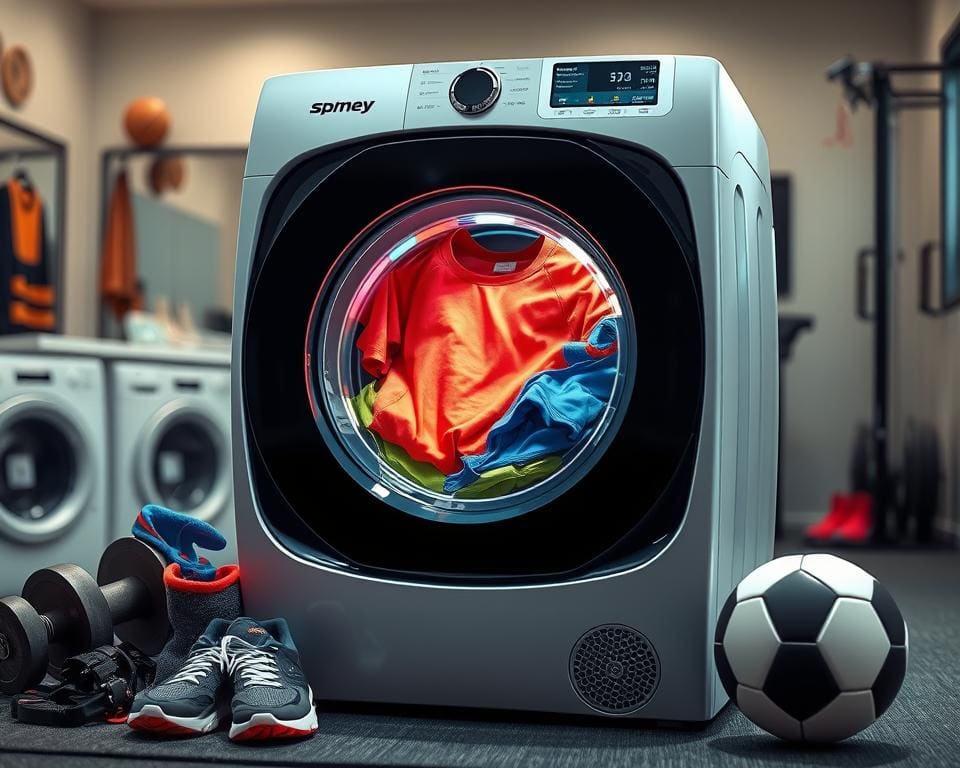 Wasmachines met een speciaal sportkledingprogramma