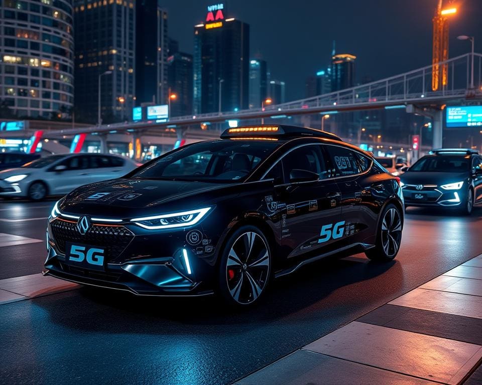 Wat is de invloed van 5G op verbonden auto’s?