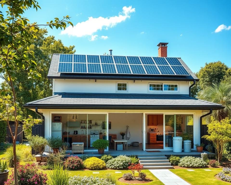 Wat maakt een huis met zonne-energie zelfvoorzienend?