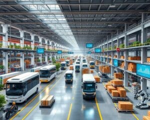 Wat zijn de voordelen van AI in moderne logistieke hubs?