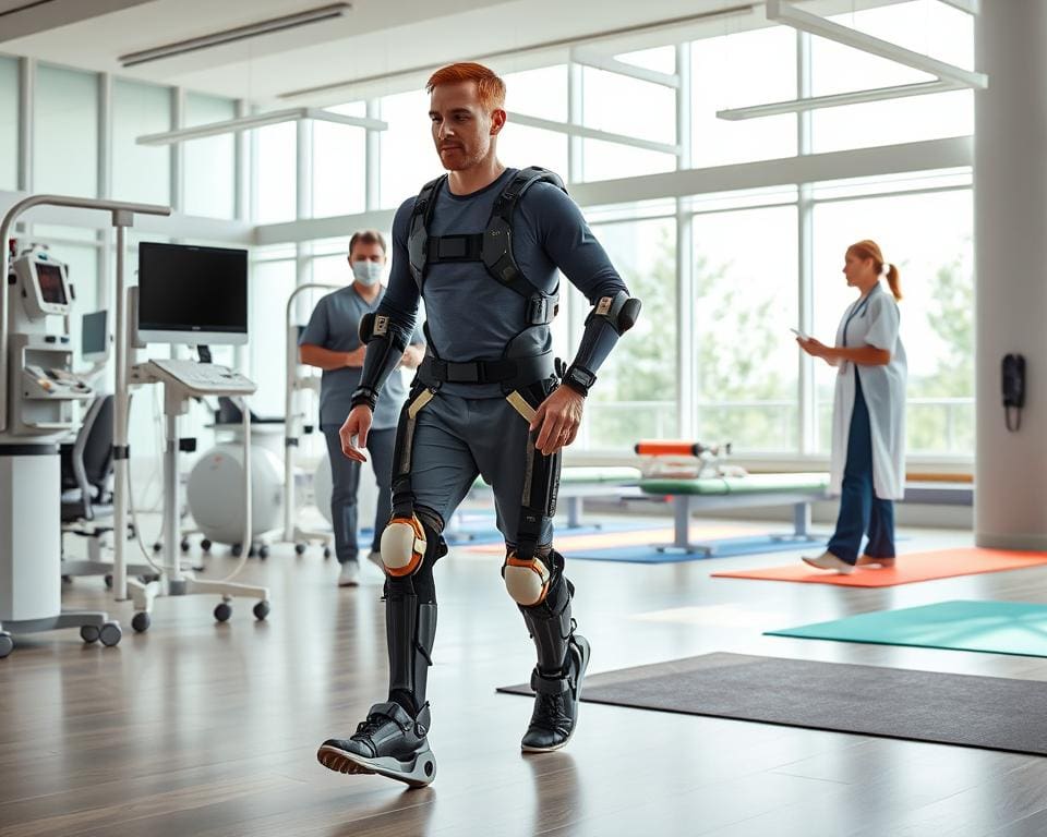 Wat zijn de voordelen van exoskeletten in revalidatie?