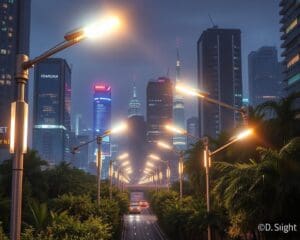 Wat zijn de voordelen van slimme netwerken in stadsverlichting?