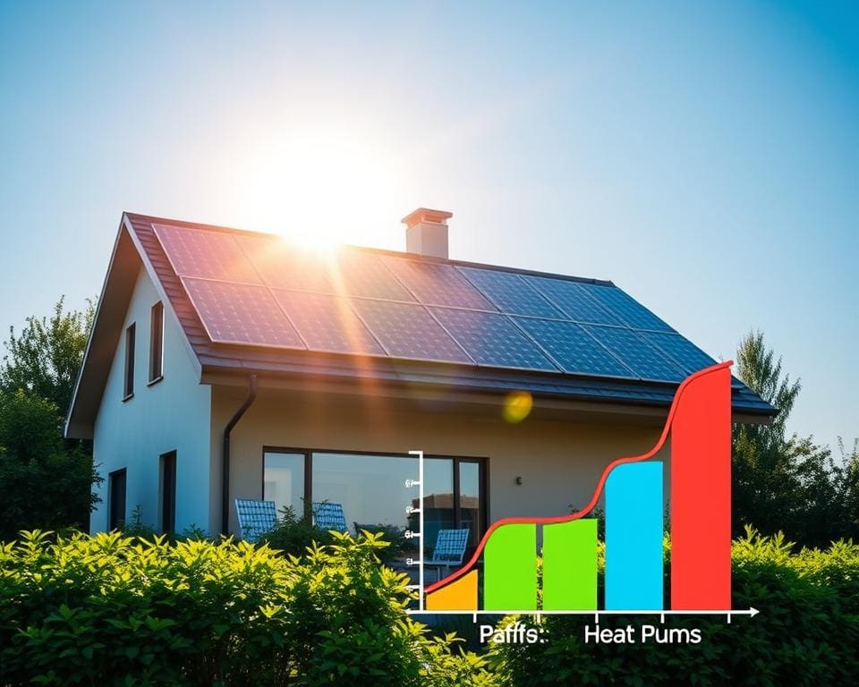 Zonnepanelen rendement en Warmtepomp rendement