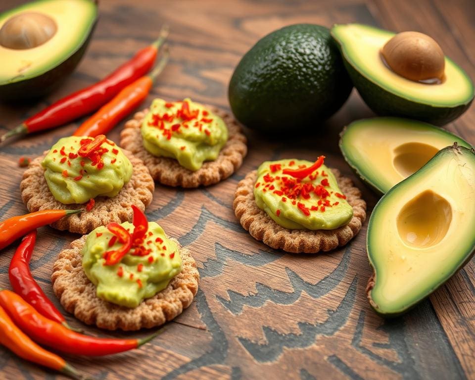 avocado en chili recept