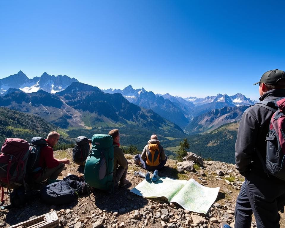 bergtochten voorbereidingen