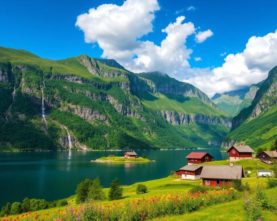 bezienswaardigheden in de fjorden van Zuid-Noorwegen