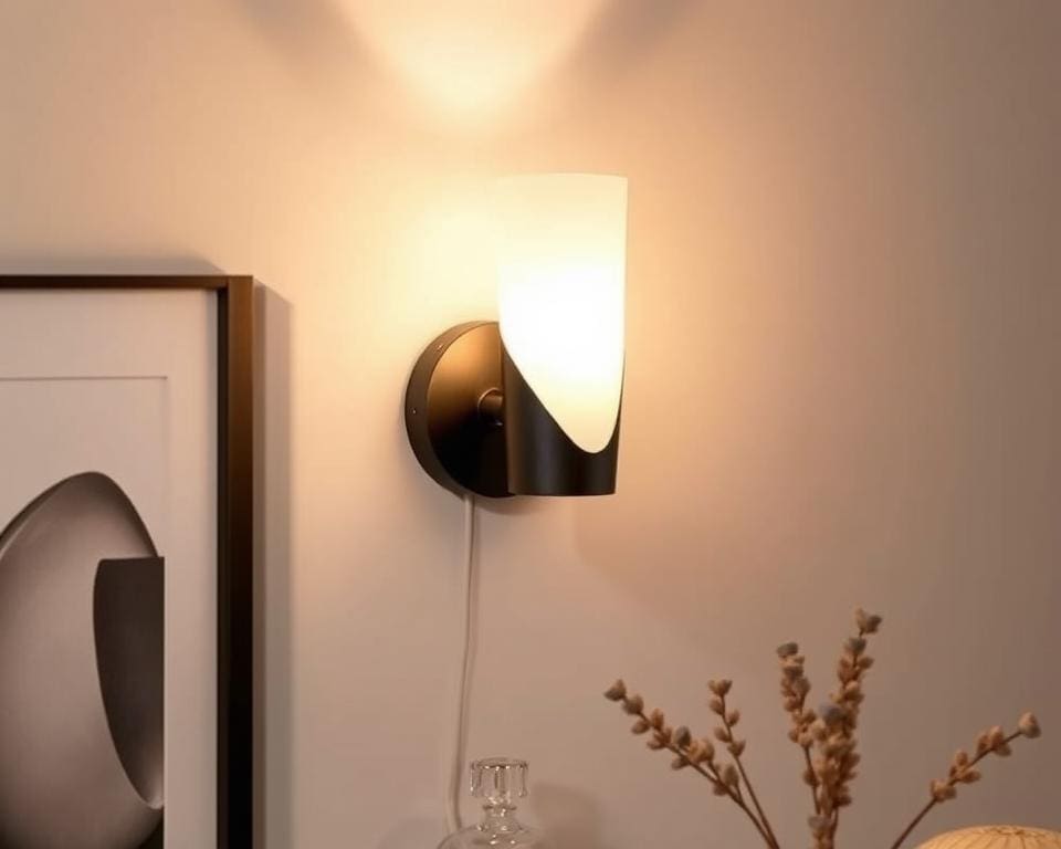 dimbare wandlamp