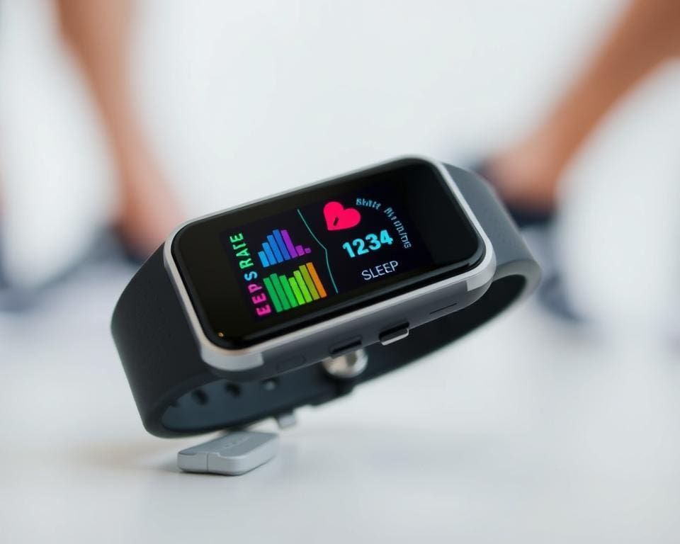 hartslagmeter en slaapmonitoring technologie in fitness trackers