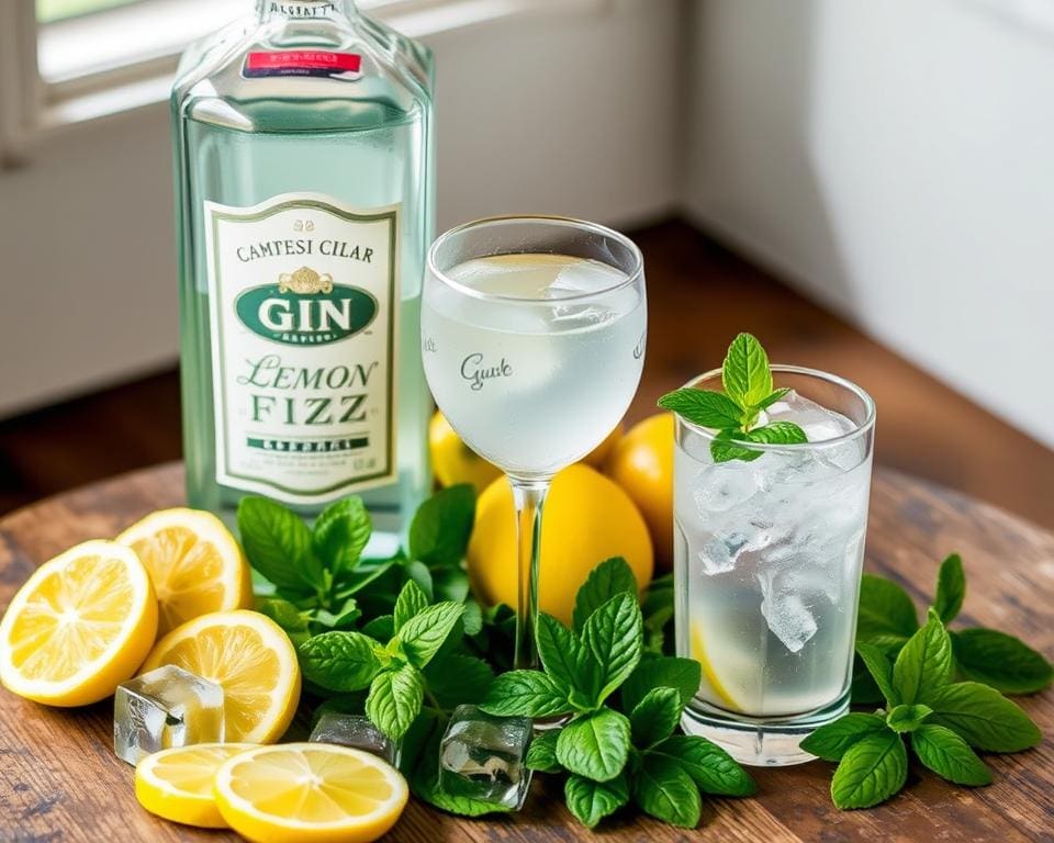 ingrediënten Lemon Gin Fizz