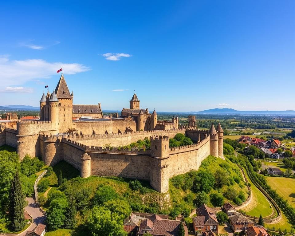 middeleeuws fort Carcassonne