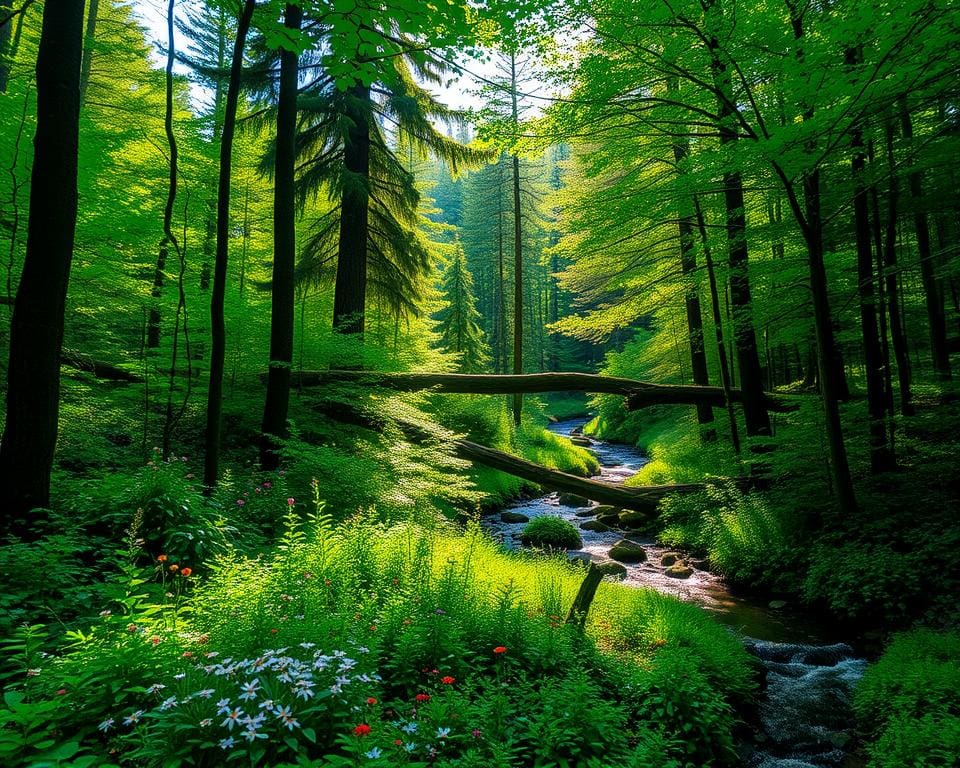 natuur ontdekken in de bossen van de Verenigde Staten