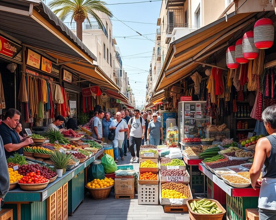 populaire straatmarkten in Tel Aviv