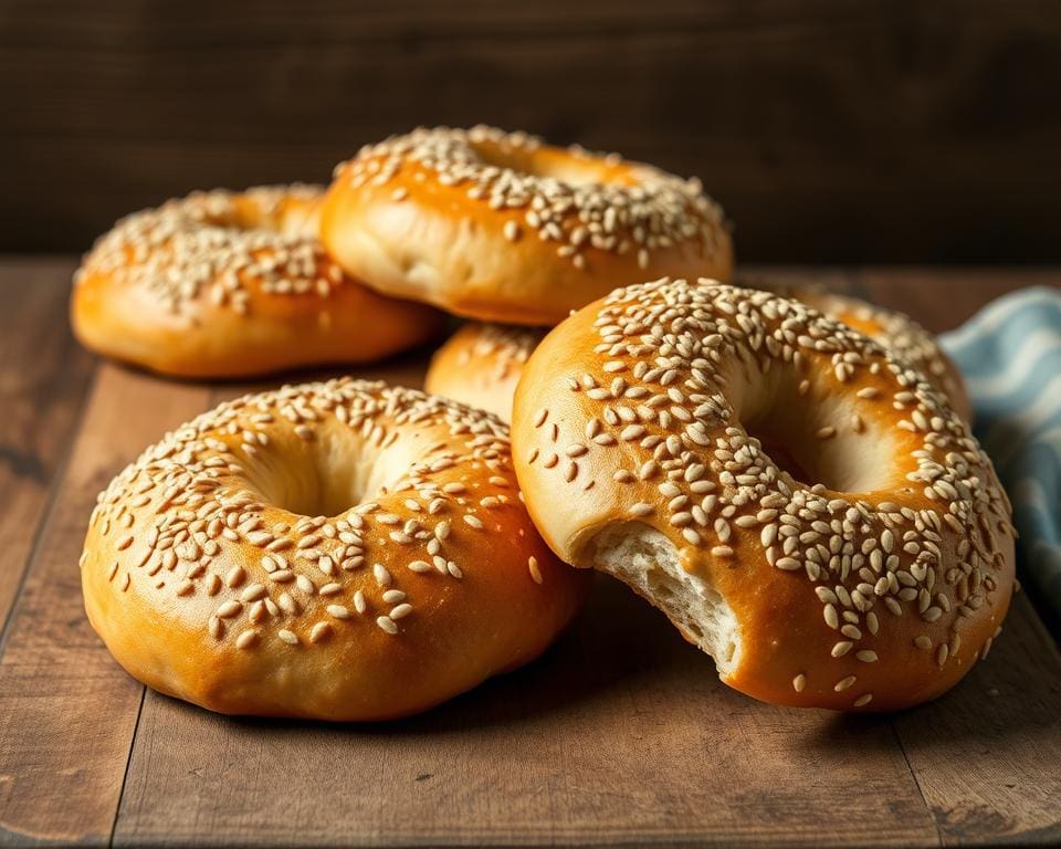 zelfgemaakte bagels