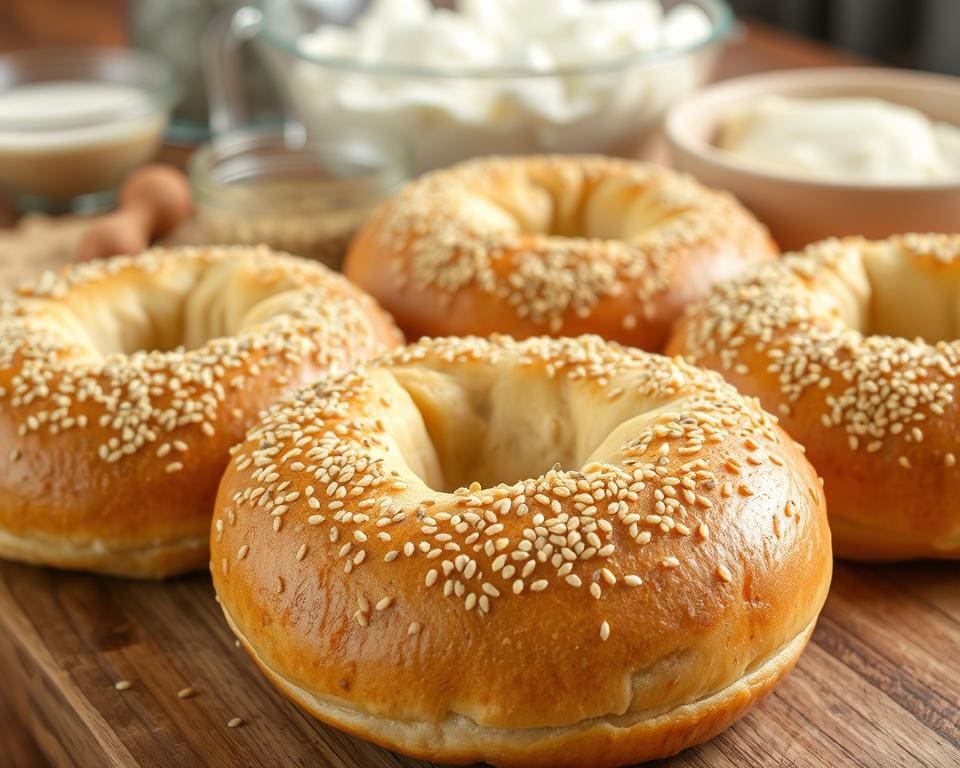 zelfgemaakte bagels