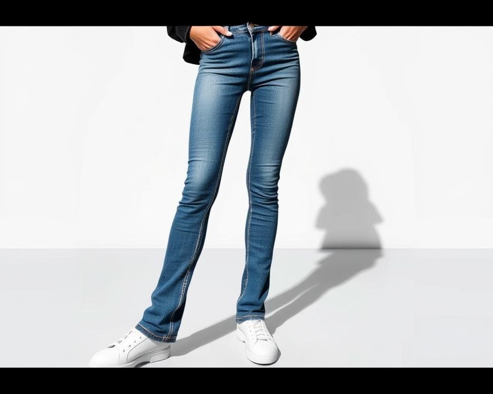 Balenciaga denim leggings: Voor een speelse casual look