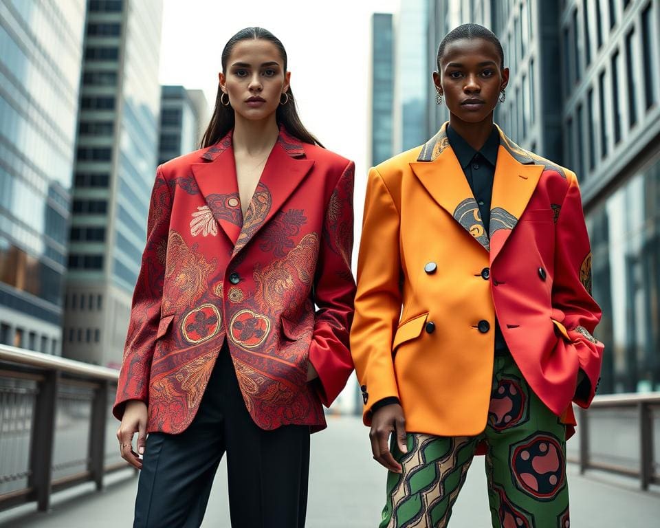 Balenciaga oversized blazers: Gedurfd en modern design