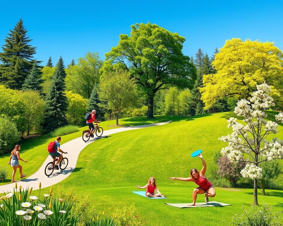 Buitenactiviteiten voor een gezonder leven